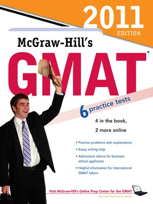 cover image of McGraw-Hill's GMAT, 2011 Edition